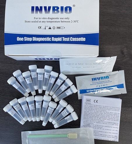 Coronavirus (SARS-Cov-2) Antigen Rapid Test Device (Saliva)